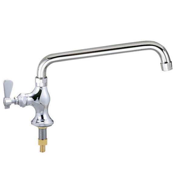 Bk Resources Optiflow Heavy Duty Faucet with Interchangeable 8" Swing Spout BKF-SPF-8-G